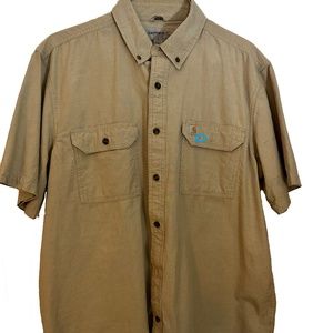 Carhartt Relaxed Fit Short Sleeved Tan XL